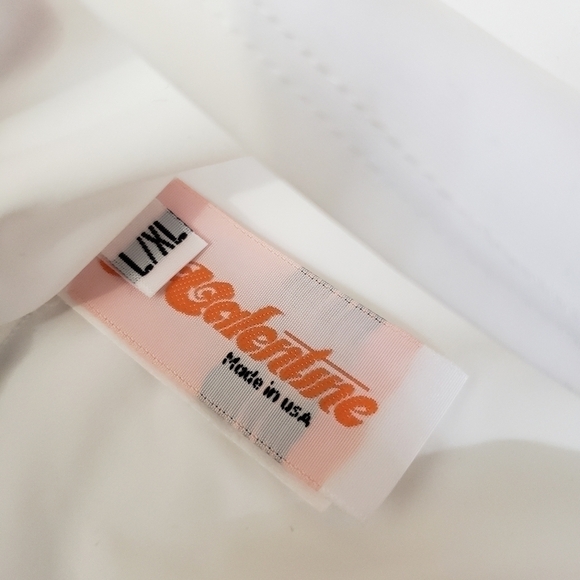 NEW J. Valentine Basic Crop Spaghetti Tank Top Rave L/XL Yandy - Picture 6 of 8